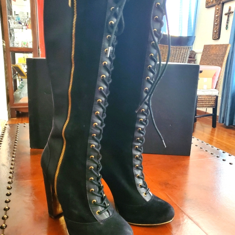 Stylish Sexy Suede Boots